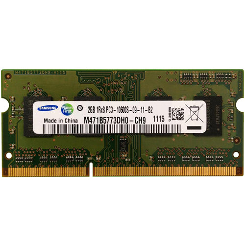 Samsung 2GB M471B5773DH0-CH9 DDR3-1333 SODIMM PC3-10600 NON-ECC