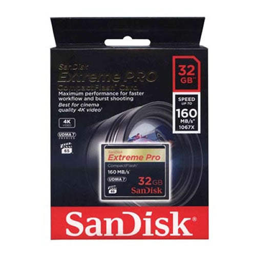SanDisk Extreme Pro 32GB SDCFXPS-032G-X46 CF Card 1067X – OEMPCWorld