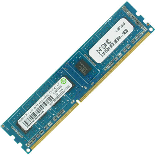Ramaxel 4GB RMR5040ED58E9W-1600 DDR3-1600 UDIMM PC3-12800 NON-ECC