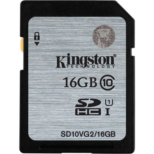 Kingston 16GB SD10VG2/16GB SDHC Memory Card C10 U1 UHS-I – OEMPCWorld