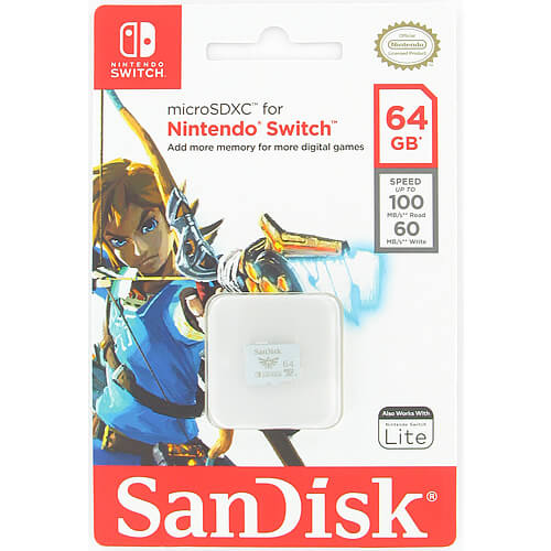 Nintendo Switch 64GB SDカード付き Amazon.com: SanDisk 64GB microSDXC-Card Licensed for Nintendo
