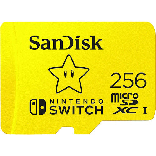 SanDisk Nintendo Switch 256GB SDSQXAO-256G-GN3ZN microSDXC Memory
