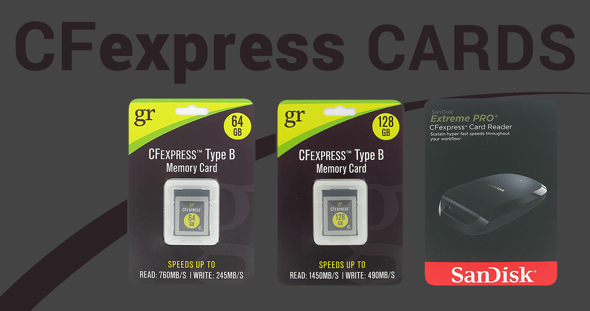 Introducing CFexpress Cards