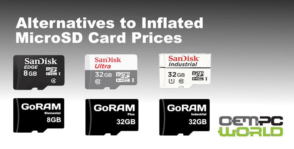 Alternatives to Inflated MicroSD Card Prices