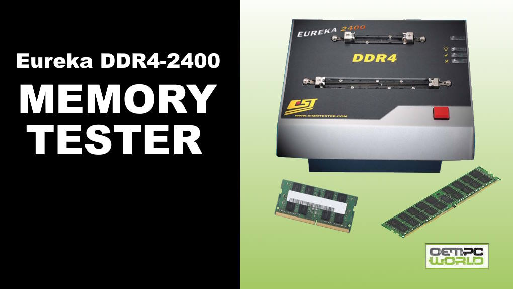 Eureka DDR4-2400 memory tester