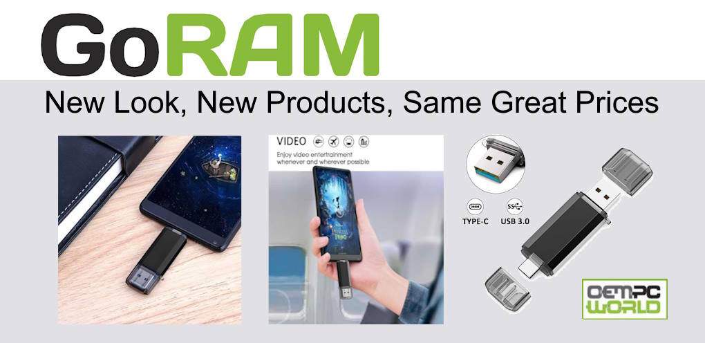 New GoRAM Flash Products