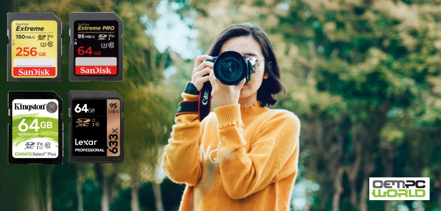 Great SD cards for DSLR cameras