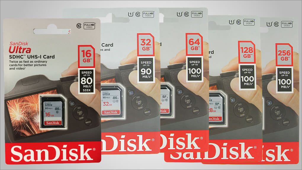 Important Changes to SanDisk Ultra SD Card Lineup