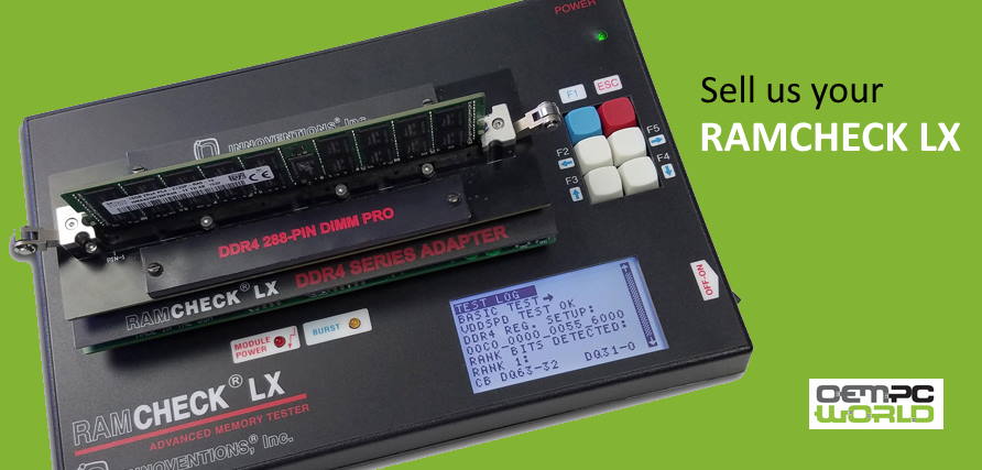 Sell us your RAMCHECK LX – OEMPCWorld
