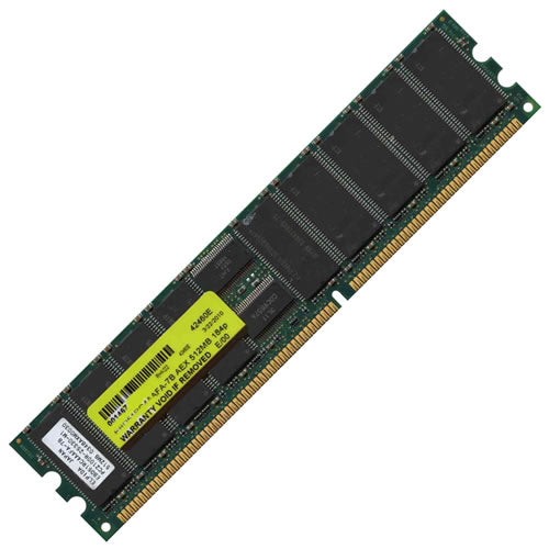 Elpida 512MB EBD51RC4AAFA-7B DDR-266 RDIMM PC2100 ECC