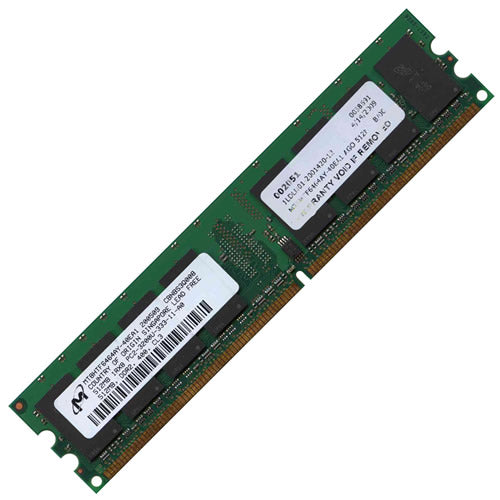 Micron 512MB MT8HTF6464AY-40EA1 DDR2-400 UDIMM PC2-3200 NON-ECC