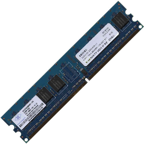 Nanya 512MB NT512T64U88A0BY-37B DDR2-533 UDIMM PC2-4200 NON-ECC
