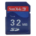 SanDisk 32MB SDSDJ-32MB SD Memory Card 24X