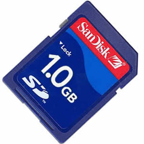 SanDisk 1GB SDSDB-1024 SD Memory Card 100X