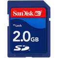 SanDisk 2GB SDSDJ-2048 SD Memory Card 100X