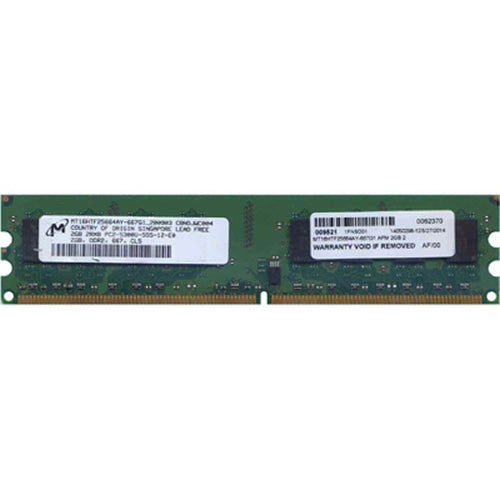 Micron 2GB MT16HTF25664AY-667G1 DDR2-667 UDIMM PC2-5300 NON-ECC
