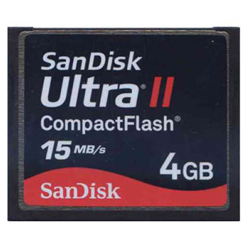 SanDisk Ultra II 4GB SDCFH-004G CF Card 100X