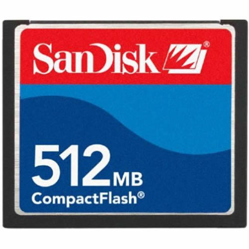 SanDisk 512MB SDCFB-512 CF Card 100X