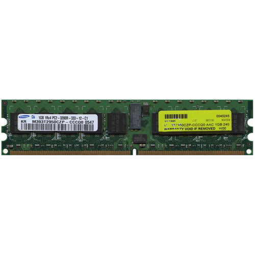 Samsung 1GB M393T2950CZP-CCCQ0 DDR2-400 RDIMM PC2-3200 ECC