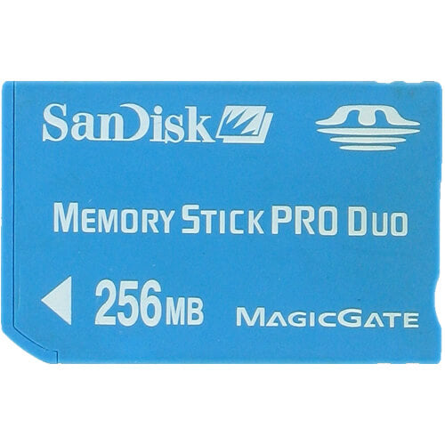 SanDisk Memory Stick Pro Duo 256MB SDMSPD-256 60X