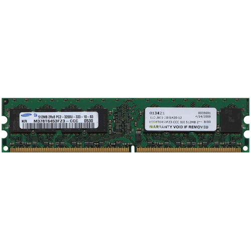 Samsung 512MB M378T6453FZ3-CCC DDR2-400 UDIMM PC2-3200 NON-ECC