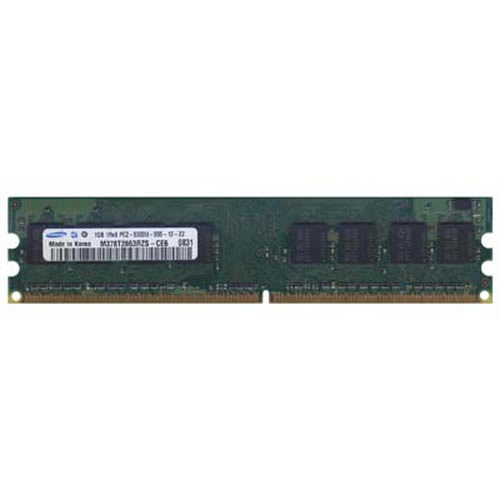 Samsung 1GB M378T2863RZS-CE6 DDR2-667 UDIMM PC2-5300 NON-ECC