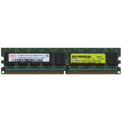Hynix 512MB HYMP564U72P8-C4 DDR2-533 UDIMM PC2-4200 ECC