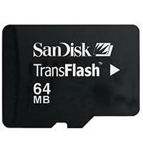 SanDisk 64MB SDSDQ-64 microSD Memory Card 80X