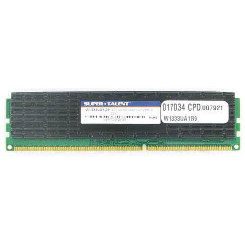 SuperTalent 1GB W1333UA1G9 DDR3-1333 UDIMM PC3-10600 ECC