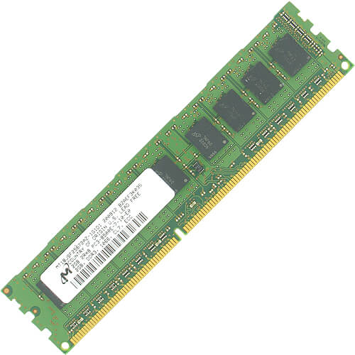 Micron 2GB MT18JSF25672AZ-1G1D1 DDR3-1066 UDIMM PC3-8500 ECC