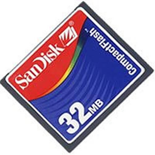 SanDisk 32MB SDCFJ-32 CF Card 40X