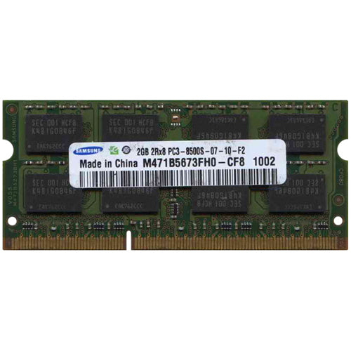 Samsung 2GB M471B5673FH0-CF8 DDR3-1066 SODIMM PC3-8500 NON-ECC