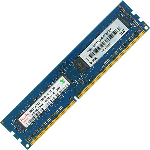 Hynix 2GB HMT125U6TFR8C-H9 DDR3-1333 UDIMM PC3-10600 NON-ECC