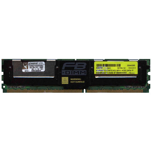 Kingston 4GB KVR667D2D4F5/4G DDR2-667 FBDIMM PC2-5300 ECC