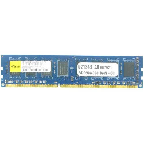 Elixir 2GB M2Y2G64CB8HC5N-CG DDR3-1333 UDIMM PC3-10600 NON-ECC