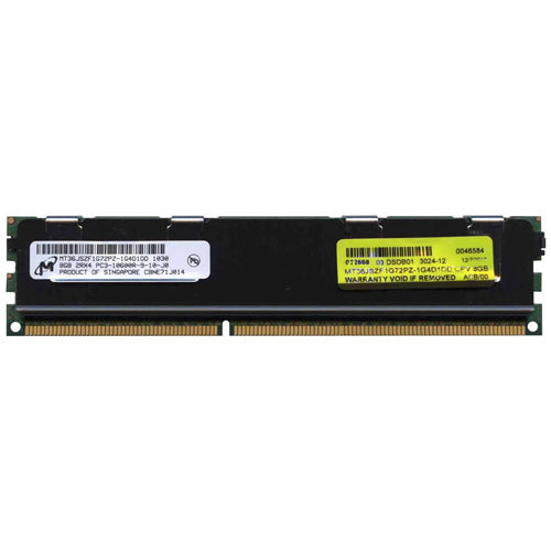 Micron 8GB MT36JSZF1G72PZ-1G4D1DD DDR3-1333 RDIMM PC3-10600 ECC