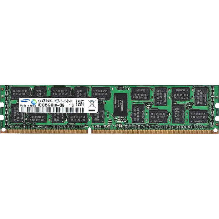 Samsung 4GB M393B5170FH0-CH9 DDR3-1333 RDIMM PC3-10600 ECC
