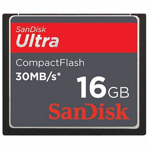 SanDisk Ultra 16GB SDCFH-016G CF Card 266X