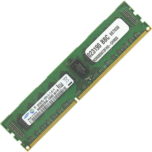 Samsung 2GB M393B5673FH0-CH9Q5 DDR3-1333 RDIMM PC3-10600 ECC
