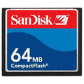 SanDisk 64MB SDCFJ-64 CF Card 100X