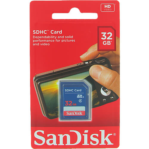 SanDisk 32GB SDSDB-032G-B35 SDHC Memory Card C4