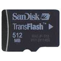 SanDisk 512MB SDQCJP-512 microSD Memory Card 80X