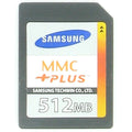 Samsung Plus 512MB MC2GH512NMCA-SA MMCPlus Memory Card 200X