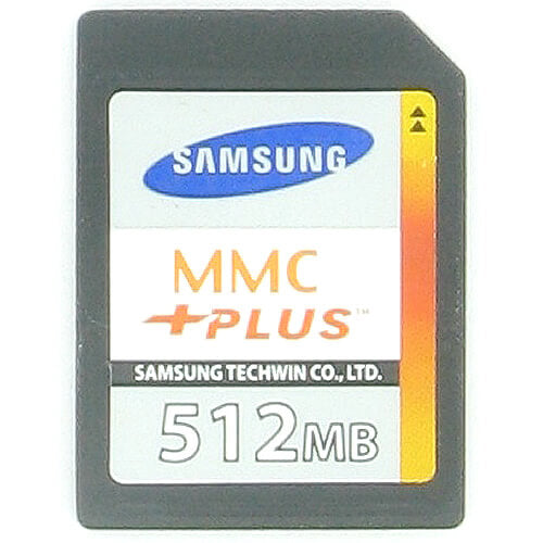 Samsung Plus 512MB MC2GH512NMCA-SA MMCPlus Memory Card 200X