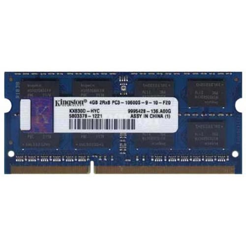 Kingston 4GB KX830D-HYC DDR3-1333 SODIMM PC3-10600 NON-ECC
