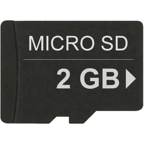 GoRAM 2GB MSD-2GB-10-KO microSD Memory Card 80X