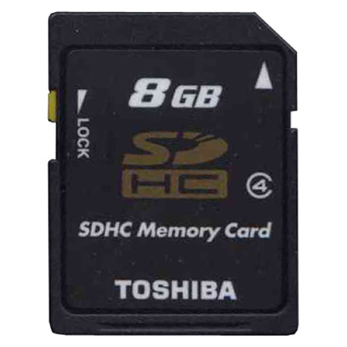 Toshiba 8GB SD-K08G2B8 SDHC Memory Card C4