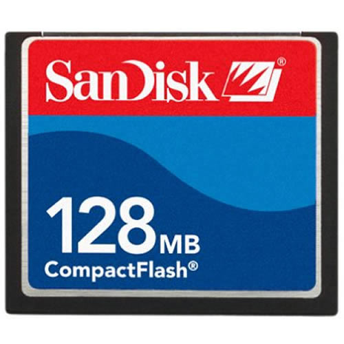SanDisk 128MB SDCFB-128 CF Card 100X
