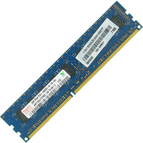 Hynix 2GB HMT125U7TFR8C-H9T0 DDR3-1333 UDIMM PC3-10600 ECC