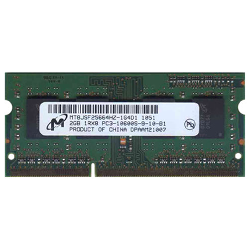 Micron 2GB MT8JSF25664HZ-1G4D1 DDR3-1333 SODIMM PC3-10600 NON-ECC